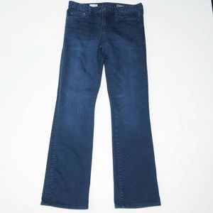 Gap Jeans Perfect Bootcut Stretch Dark Wash  (Q50)